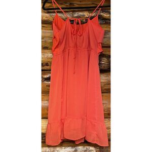American Eagle Red Dress Size‎ JR Small